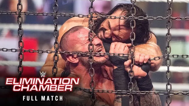 Randy Orton Elimination Chamber 2021 Full Match کشتی کج مسابقه